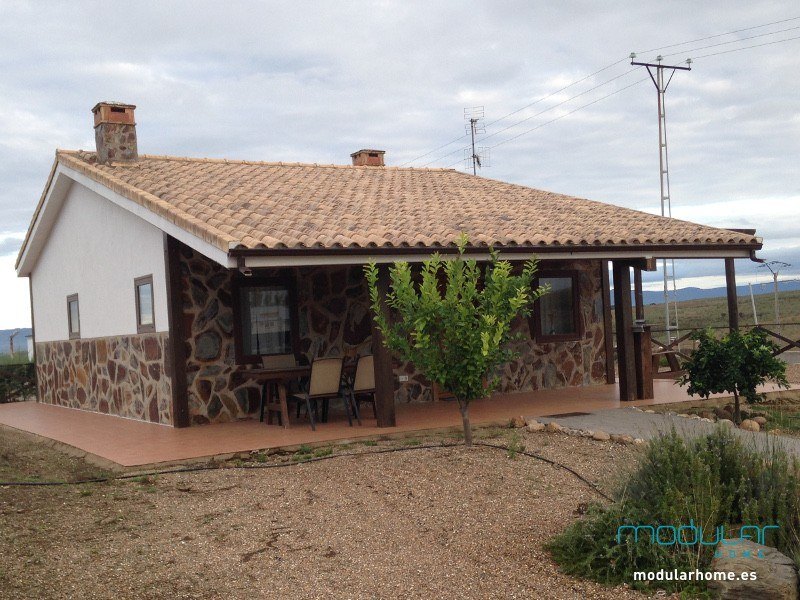 Casa de hormigón tradicional